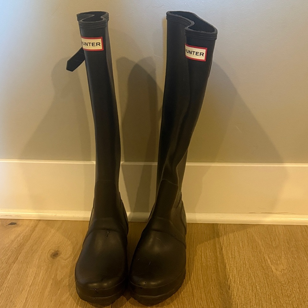 Hunter Classic Black Waterproof Boots